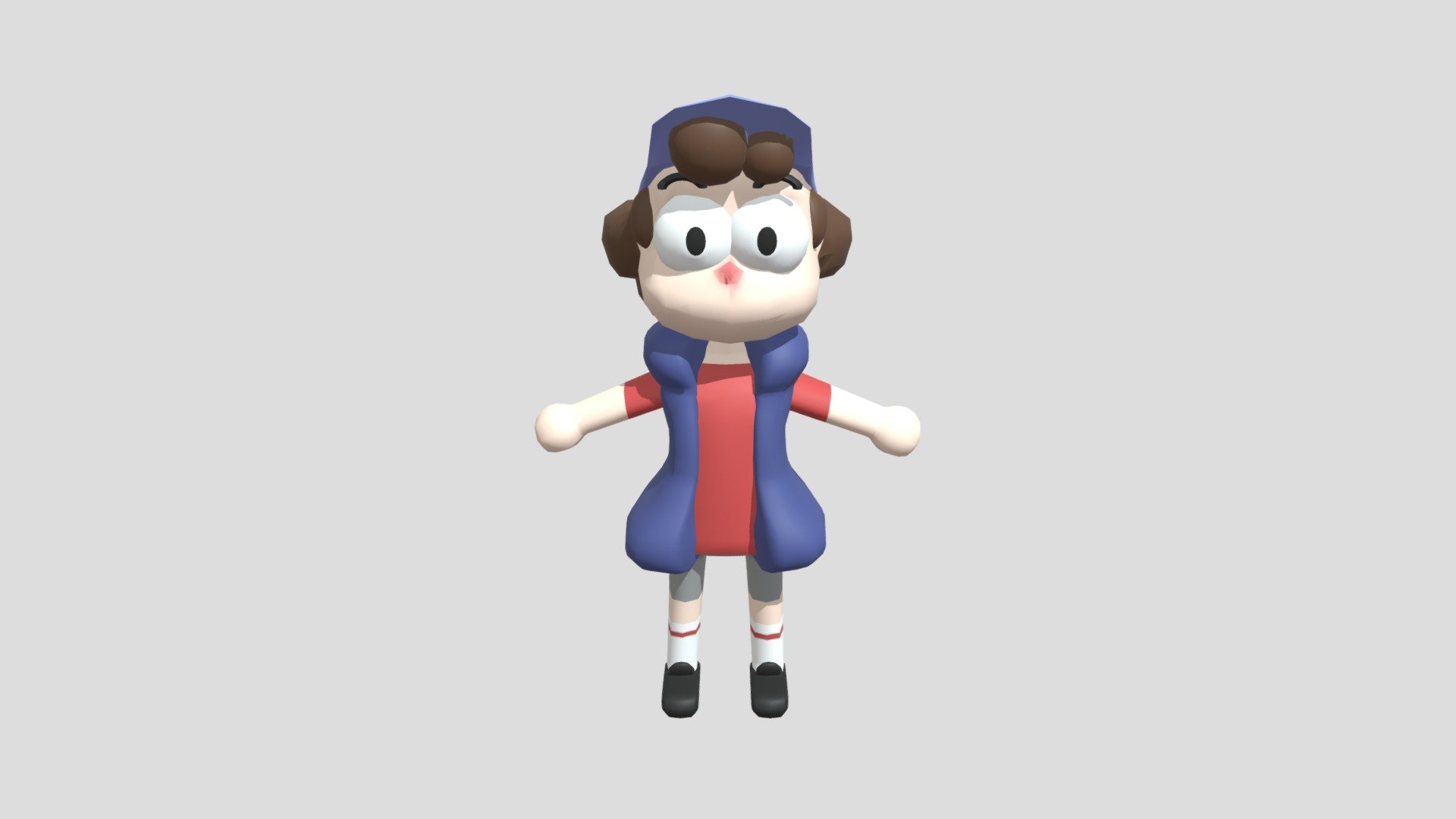 Dipper - Download Free 3d Model By Littlemonster (@tinyone) [2d133ee 