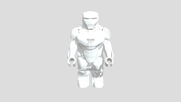 乐高钢铁侠 3D Model