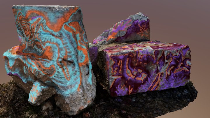лесной алтарь 3D Model