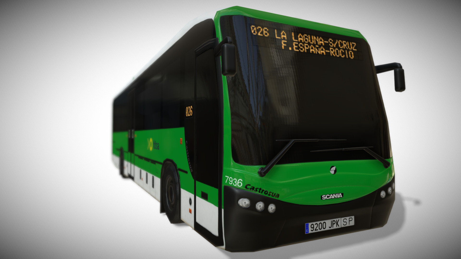 3D model Bus - This is a 3D model of the Bus. The 3D model is about graphical user interface.