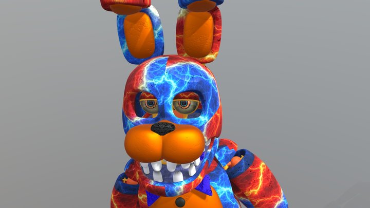 firestrike the bunny 3D Model