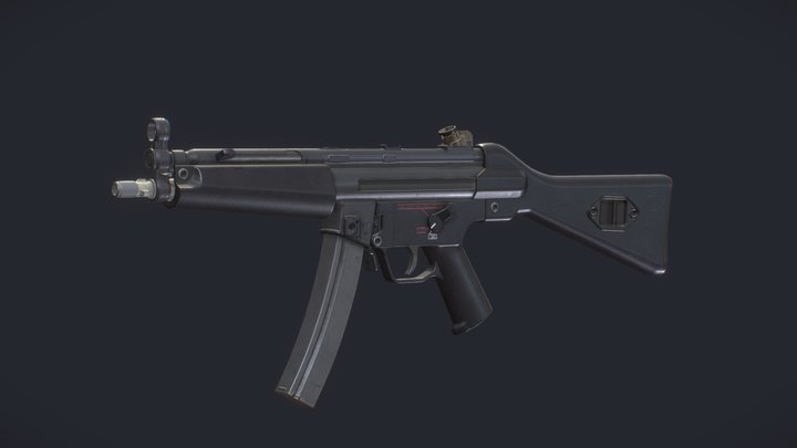 MP-5 3D Model