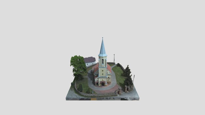 Gracze_Church 3D Model