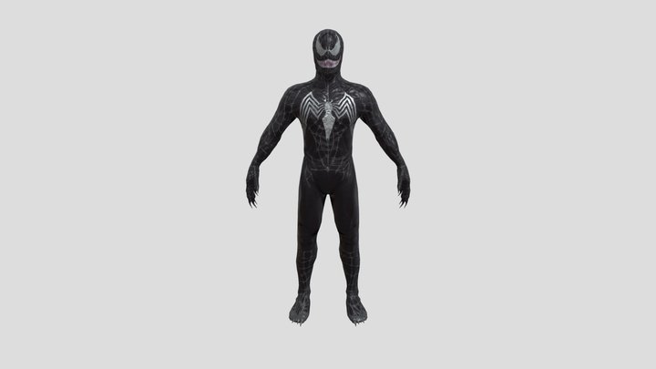 Spider-Man_3_-_Venom_2007 3D Model