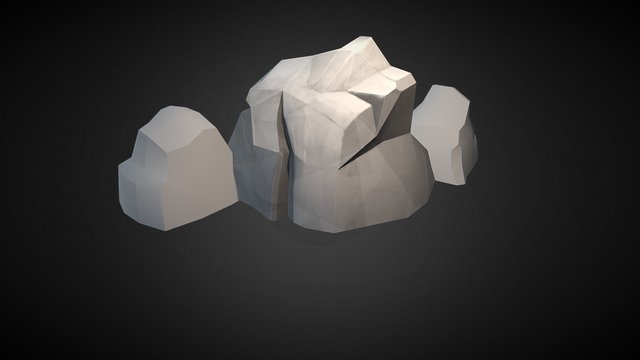 Simple Rock [WIP] 3D Model