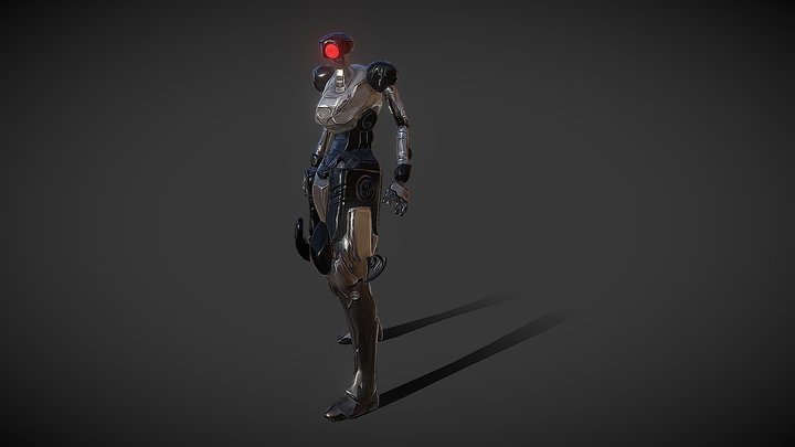 Android Guard 3D Model