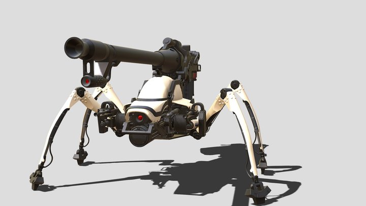 86 Eighty six Juggernaut M1A4 3D Model