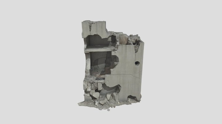 Building damage 3D Model