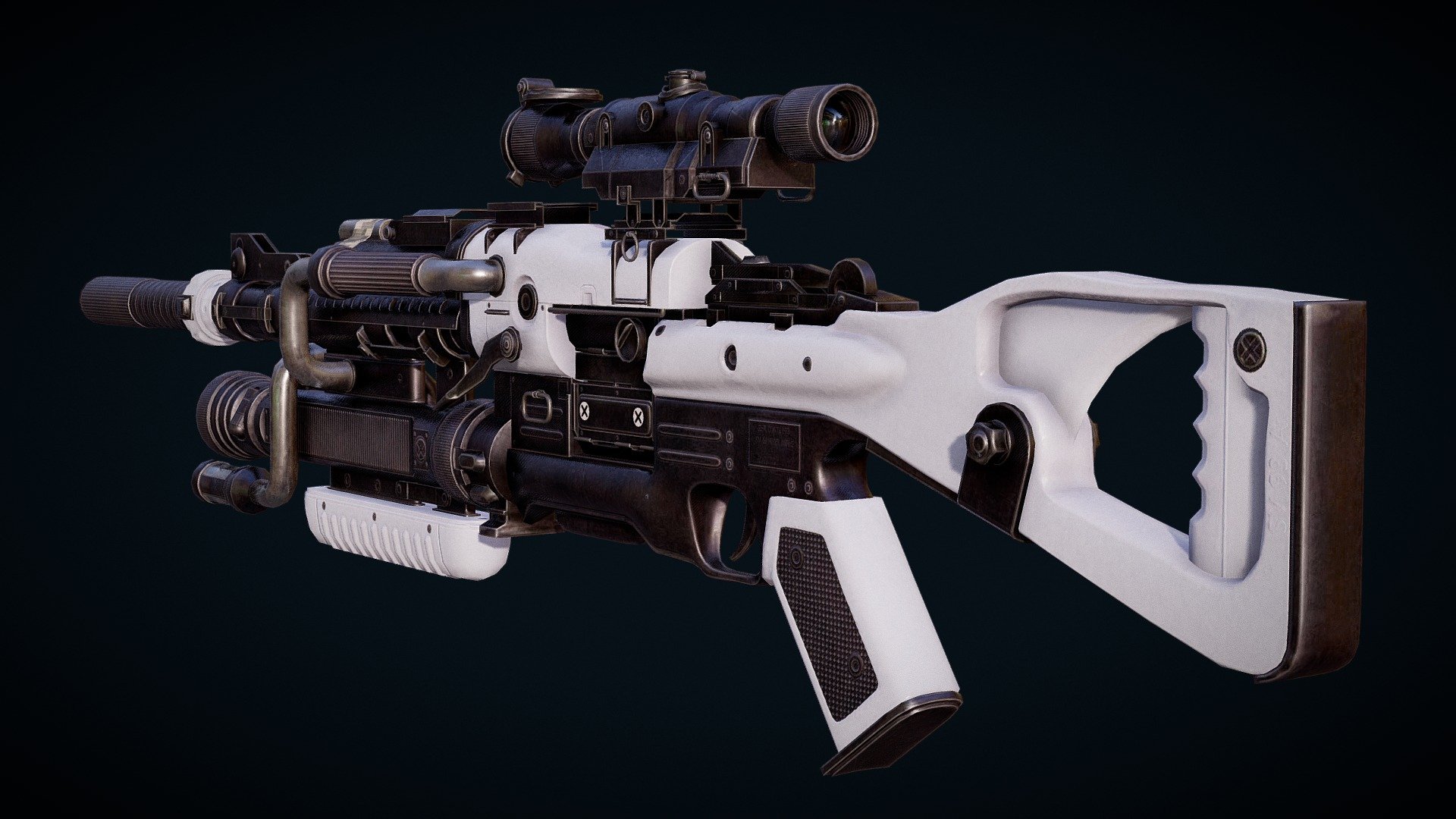 sci fi sniper rifle