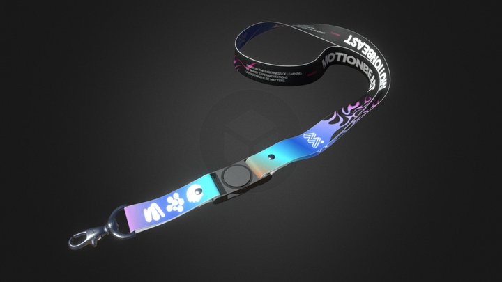Lanyard Design 3D Model