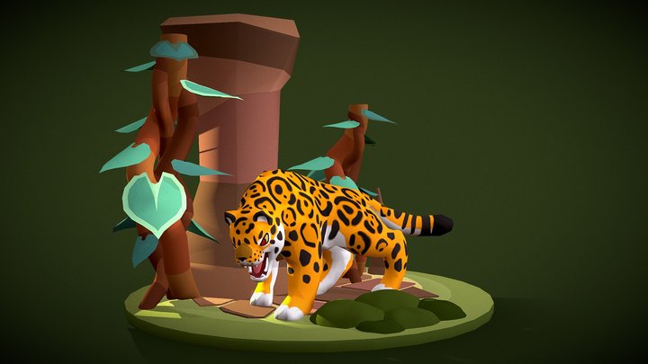 Stranded Island - Jaguar 3D Model