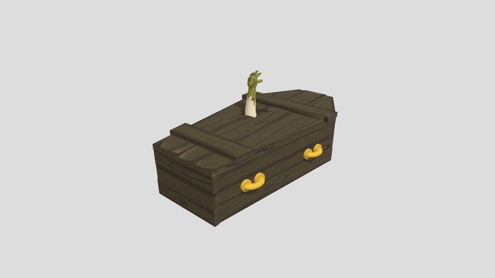 Coffin Two 3D Model