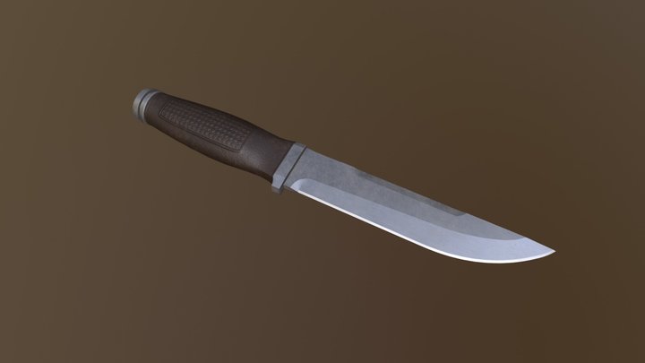 Russian Survival Knife EGER 3D Model