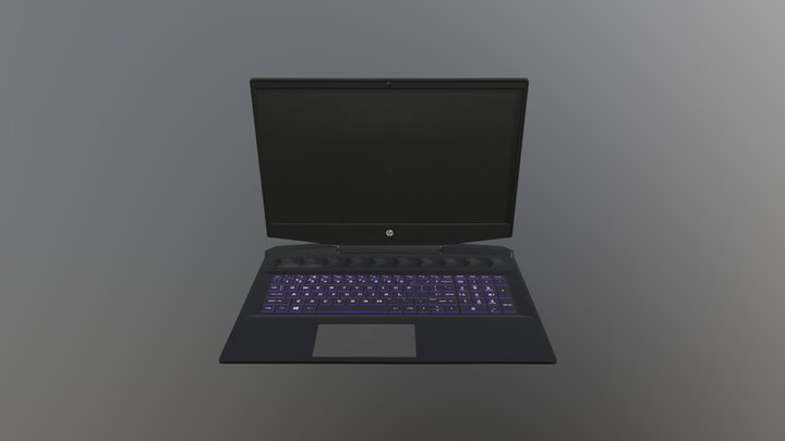 HP Pavilion Gaming 15-dk 3D Model