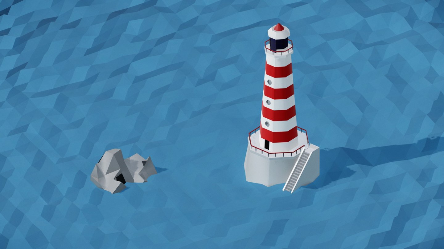 Lighthouse - Daily render - 13