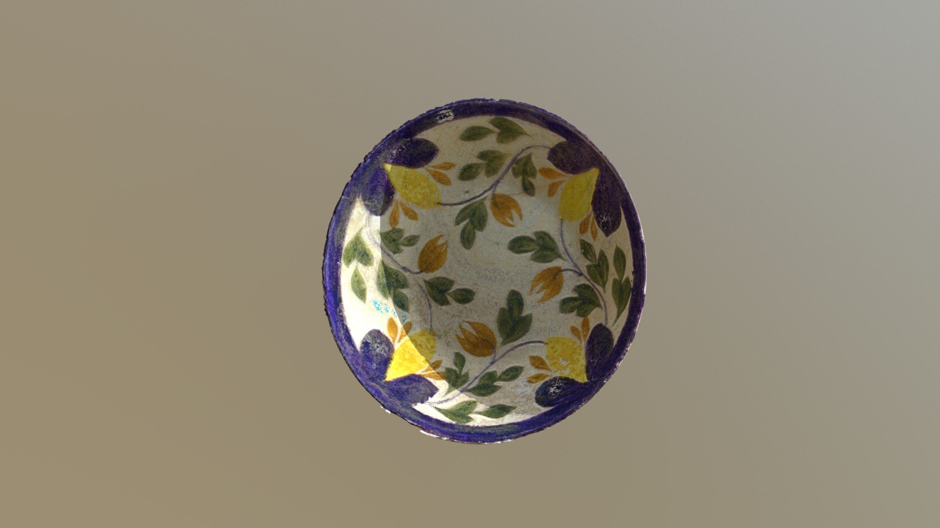 Decorated Bowl (VCU_3D_3041)