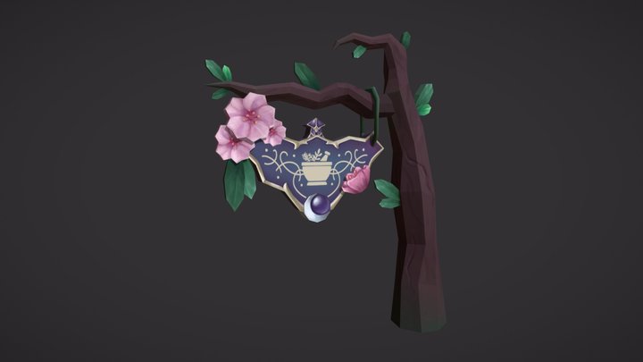 HearthSign - Texture 3D Model