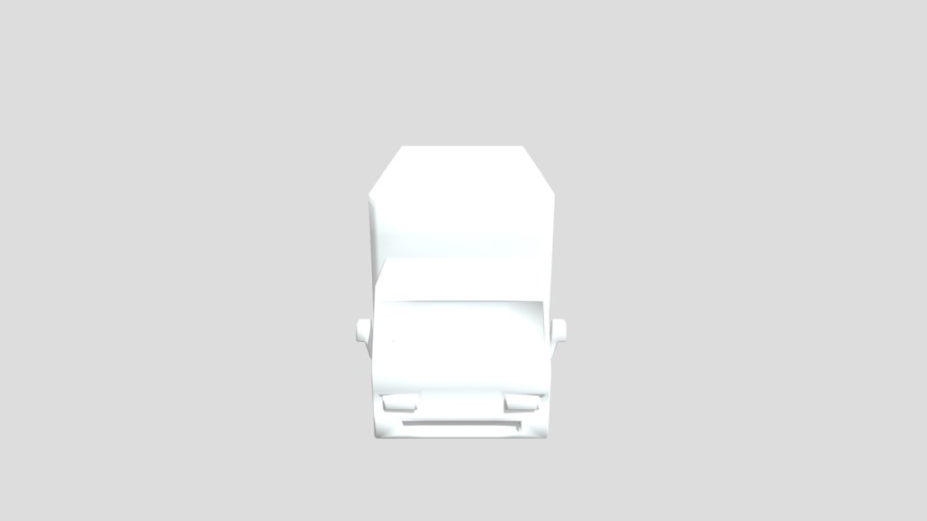Low Poly Chiller Truck