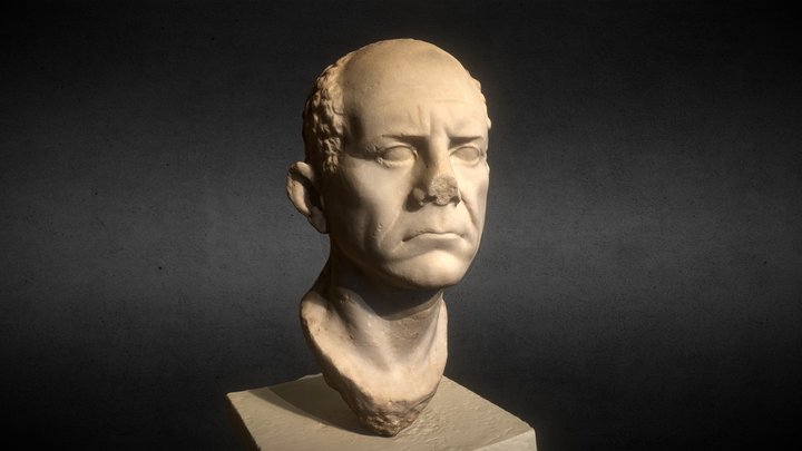 Portrait of a Roman civil servant 3D Model