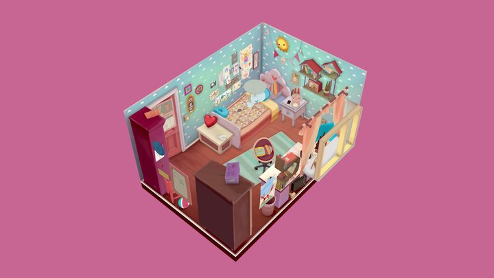 the fairy's room 3D Model