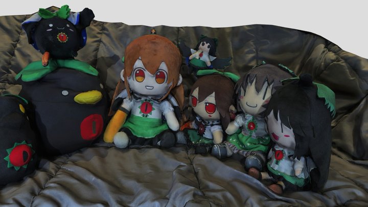 Okuu Plushes 3D Model