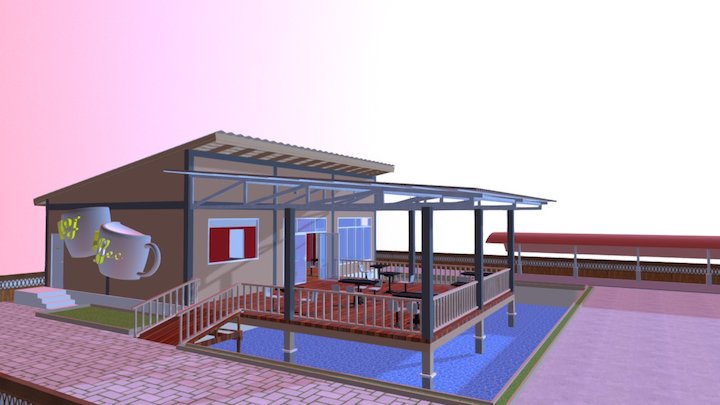 My Coffee Shop 3D Model