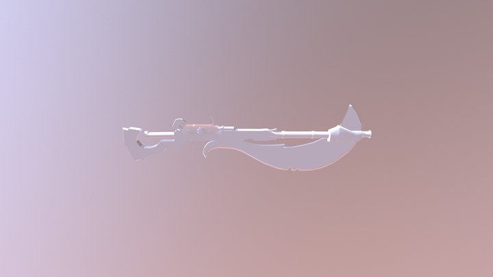 Gun Blade 3D Model