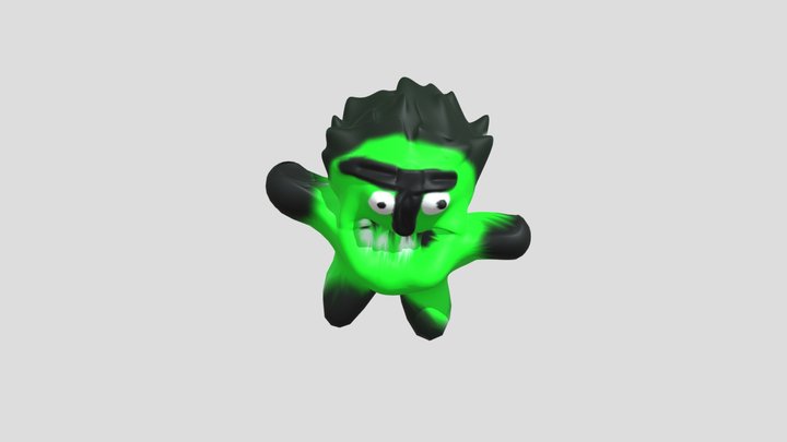 Mounstro verde 3D Model