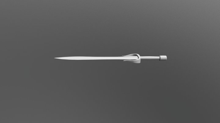 Wubker, Jeremy- Sword Project 3D Model