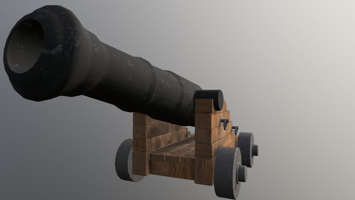 Cannon_Substance_Textures 3D Model