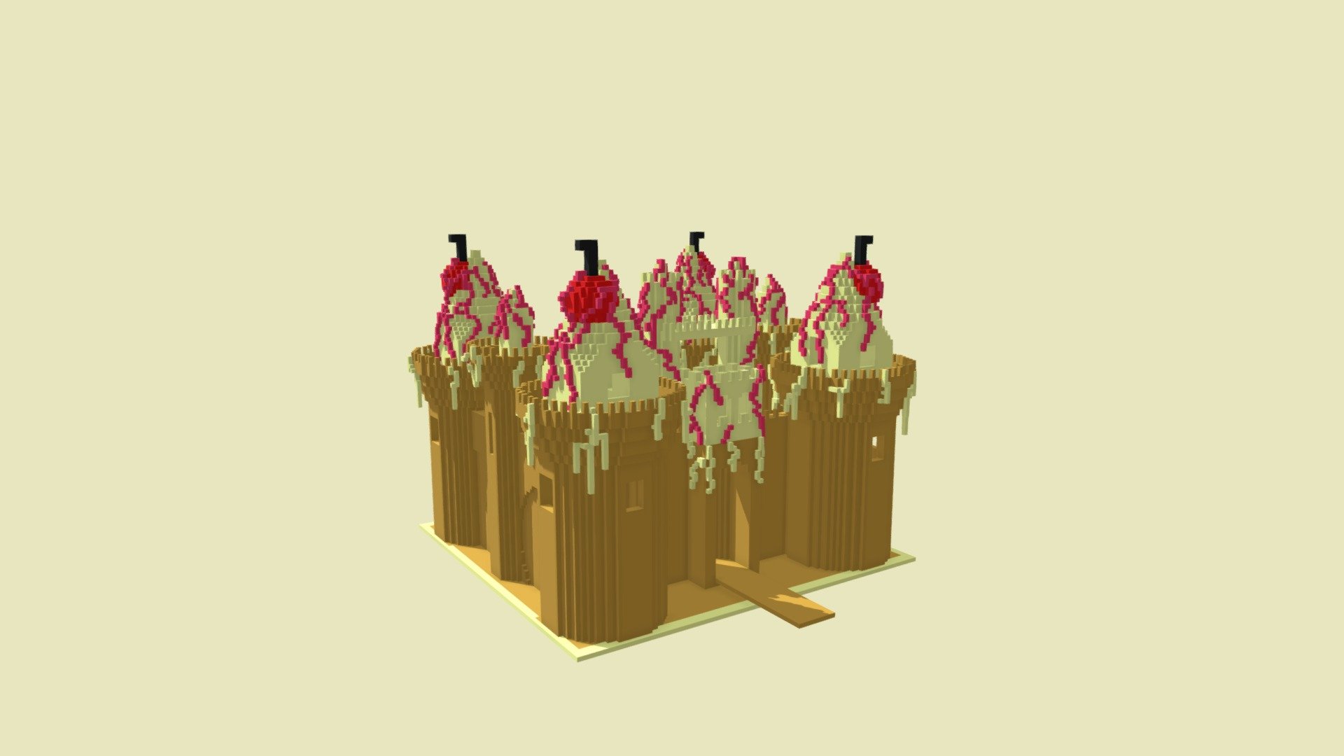 Ice Cream Castle Dripping