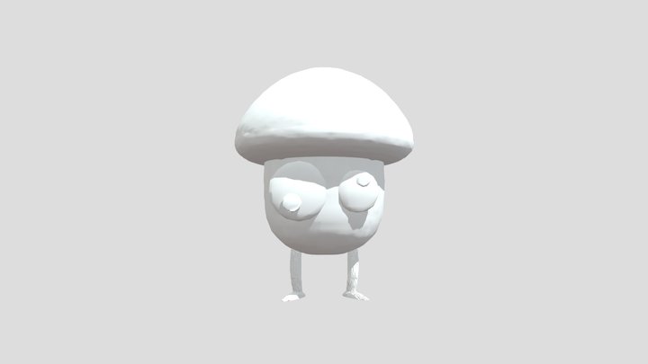 Mushroom Toppin 3D Model