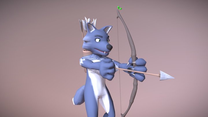 Wolfie [ Game Character ] 3D Model