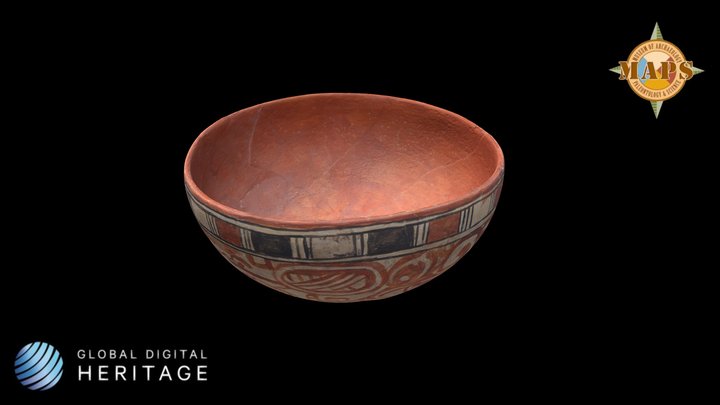 Maya Polychrome Bowl