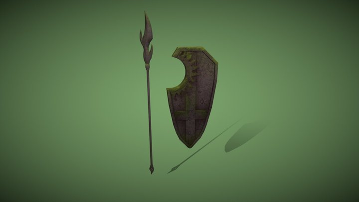 Stone Weapons Final Posing 3D Model