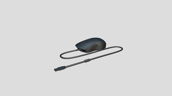 Gaming Mouse 3D Model