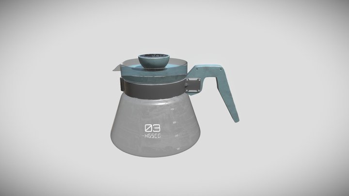 SJ_Hario Coffee Server 3D Model