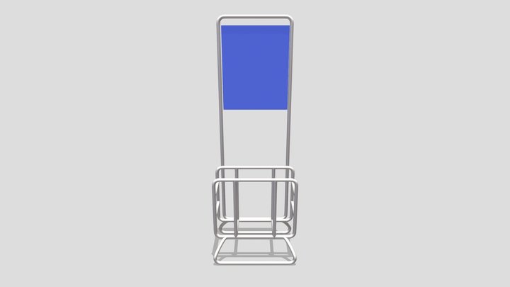 Aeropuerto Mueble Maletero 3D Model