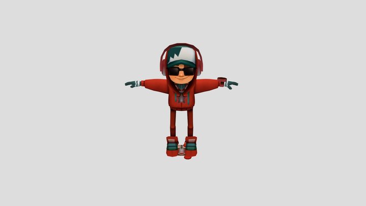 modelo-infantil-de-festive-jake (2) 3D Model