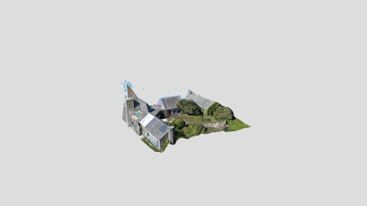 Manoir de Roz Trefeuntec 3D Model
