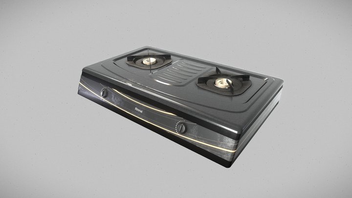 Kitchen Stove 3D Model