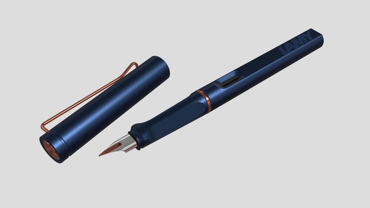 Lamy Safari Pen 3D Model