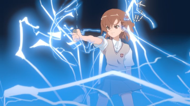 Railgun - Mikoto Misaka 3D Model