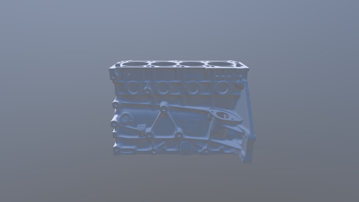 Cylinder block 3D Model