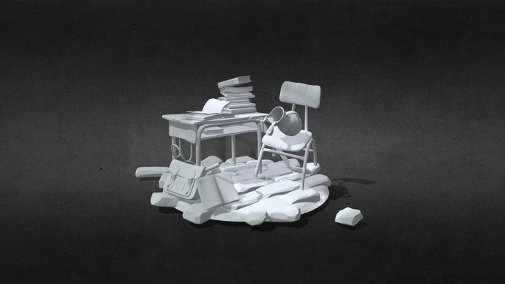 Props from Matilda 3D Model