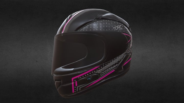TORC Helmet 3D Model