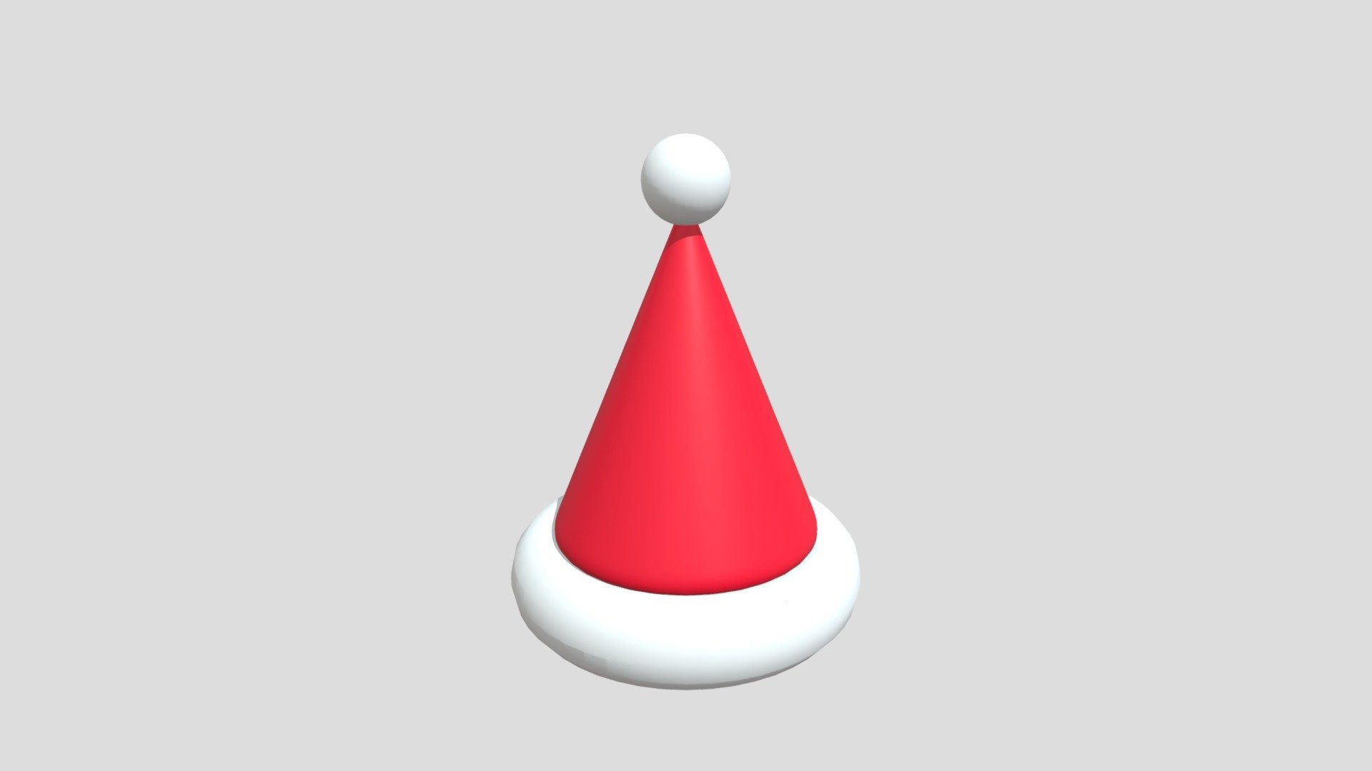 Christmas Hat - 3D model by nimrodnate [2d321a0] - Sketchfab