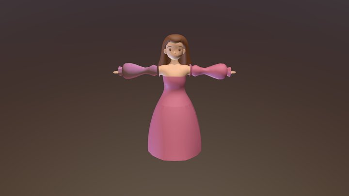 Girl 3D Model