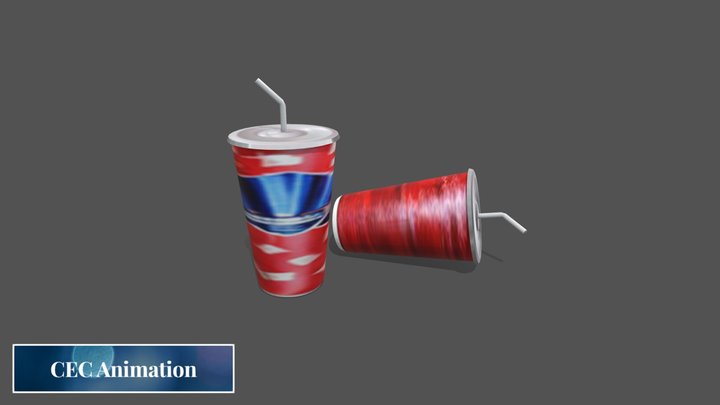 CEC VR Demo | Theatre Drinks 3D Model