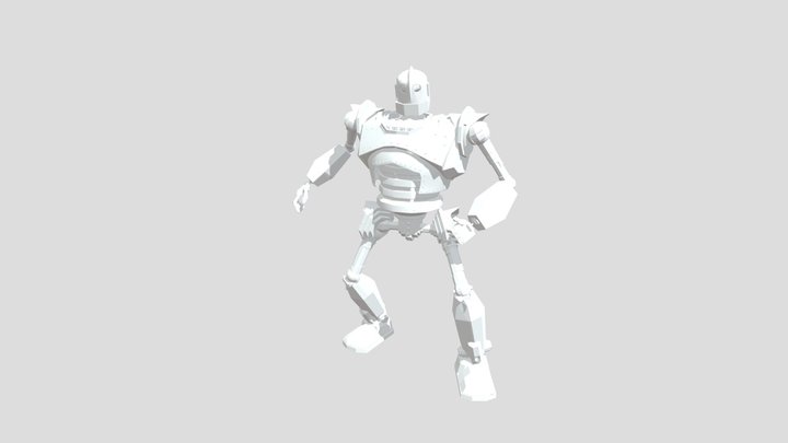 Iron Giant 3D Model